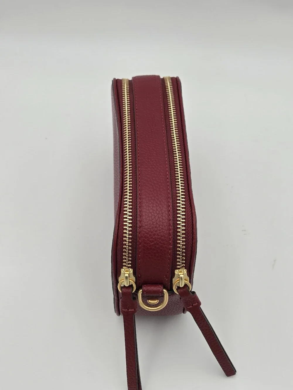 Tory Burch Mini Miller Crossbody In Burgundy